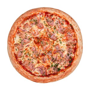 Пицца "Техасская с беконом" 25 см.